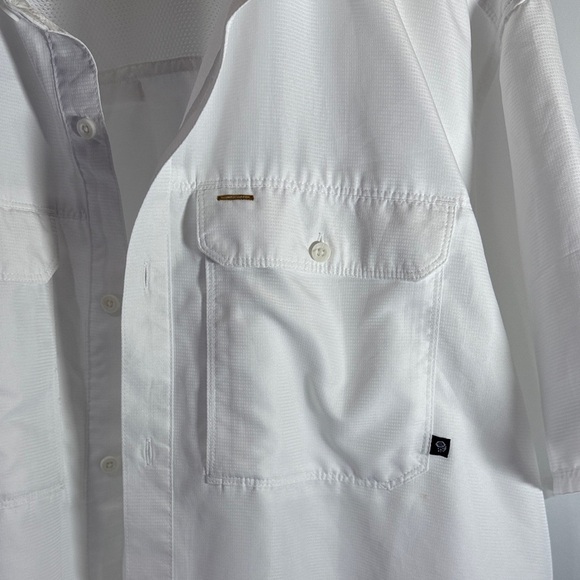 Mountain Hardwear White Casual Button Down Shirt - Picture 6 of 8